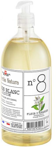 Savon blanc liquide artisanal N°8 Fleur d\'oranger 1L